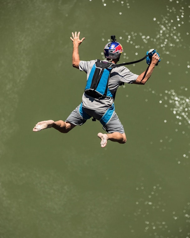 Miles Daisher Takes Base Jump World Record Red Bull