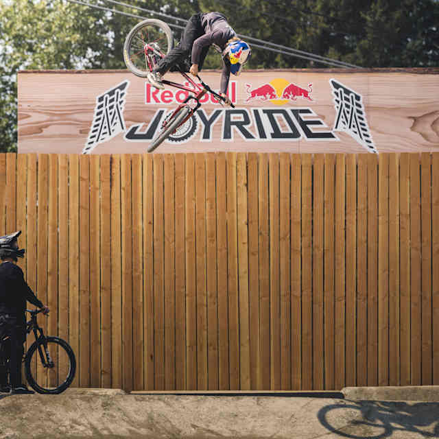 Erik Fedko performs at Red Bull Joyride