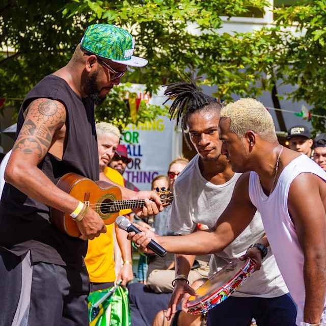 An image taken at The Notorious IBE festival in Heerlen, Holland.