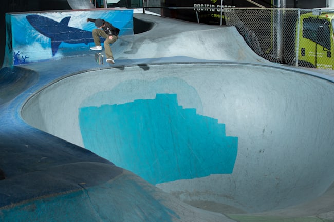 CJ Collins at Burnside Skatepark