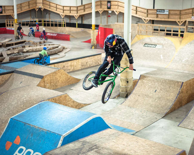 L'entraînement rend plus fort au BMX Camp