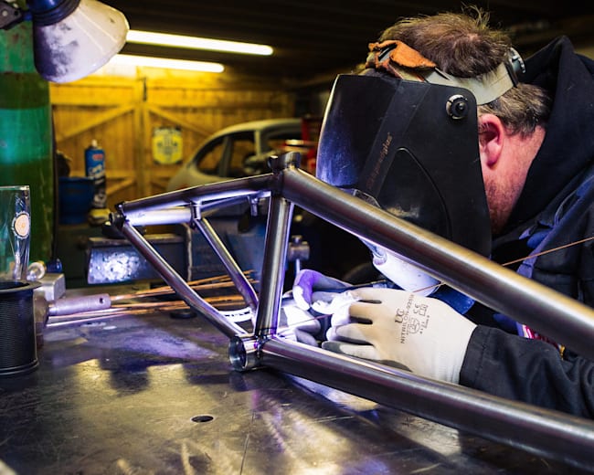 How custom BMX bike frames are made The Metal Man
