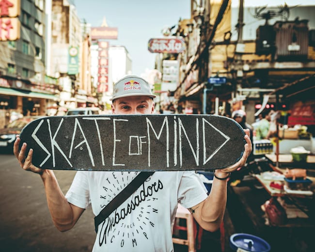 Maxim Habanec´s Skate Of Mind Bangkok Red Bull Skate