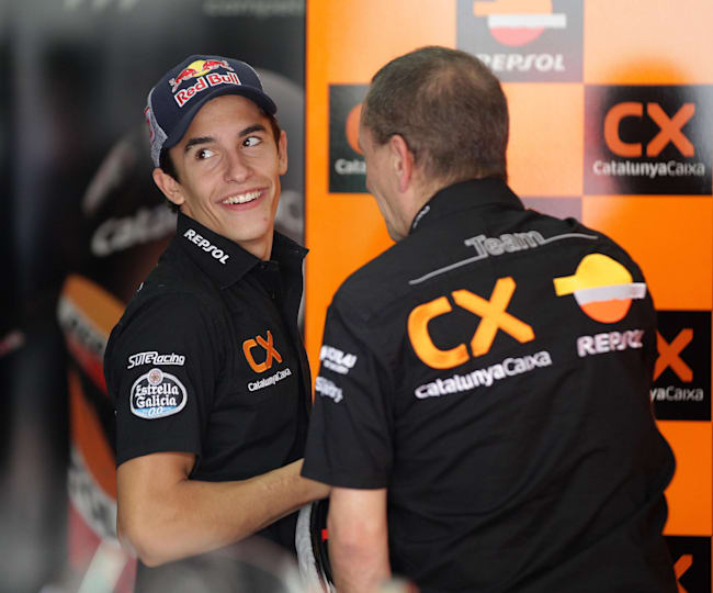 Ready for the step up: Marc Márquez
