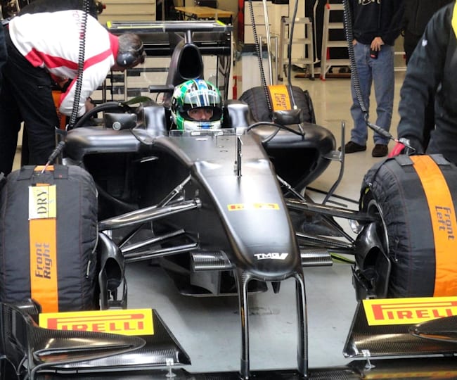 Video Driver Eye View Of Onboard An F1 Car