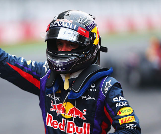 Vettel 4 time world champion clearance