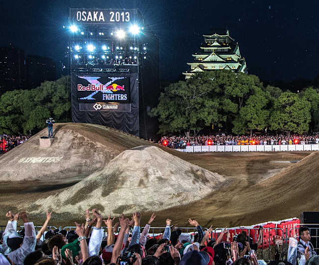 大阪城で熱い戦いが再び Red Bull X Fighters Osaka 14開催決定