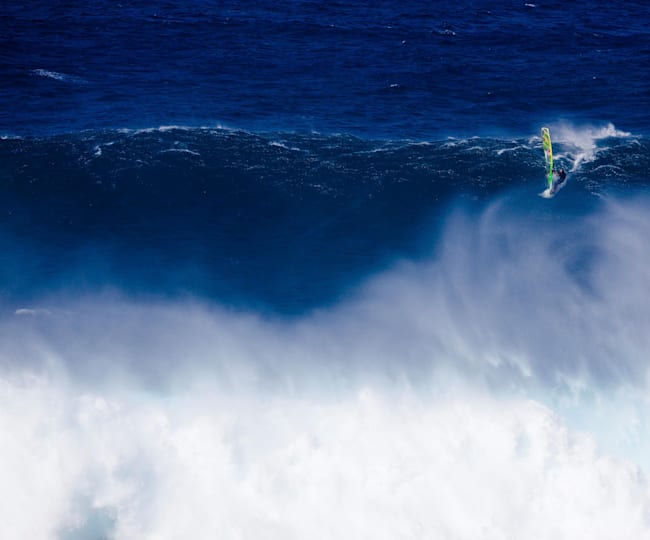 Jason Polakow Windsurfing photoshoot video