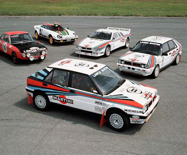 名車集結 ランチア歴代wrcマシンを振り返る Wrc ラリー レッドブル