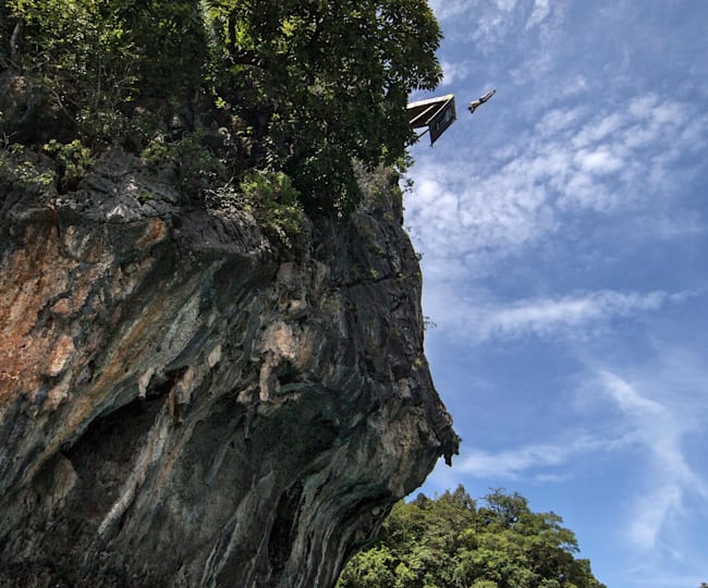 Gary Hunt Interview Red Bull Cliff Diving World Series
