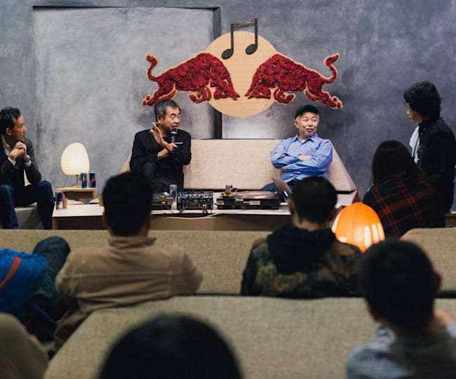 Red Bull Music Academy Tokyoの舞台づくり Red Bull Music Academy Tokyoの舞台づくり
