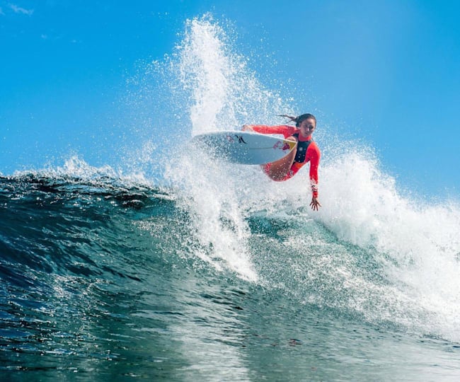 Professional surfers female