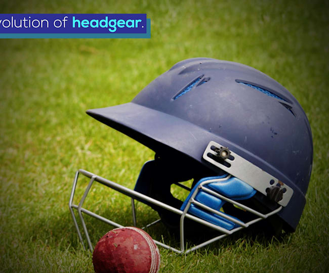 Helmets in cricket