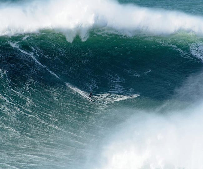 Nazaré big wave surfing February 2017: XXL madness