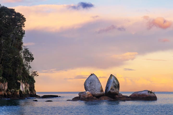 Split Apple Rock στη Νέα Ζηλανδία