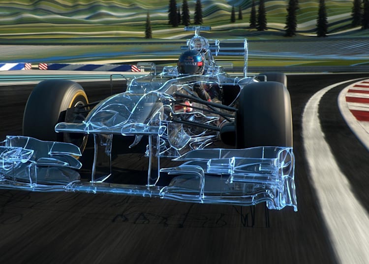 F1 Car V Plane Video Hornet V Ricciardo Red Bull F1