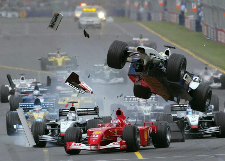 F1 S Biggest Crashes That Driver S Walked Away From