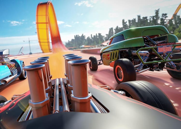 forza horizon 4 hot wheels track