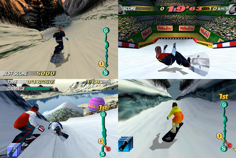 1080 snowboarding game