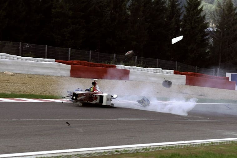 6 Biggest F1 Crashes That Drivers Walked Away From