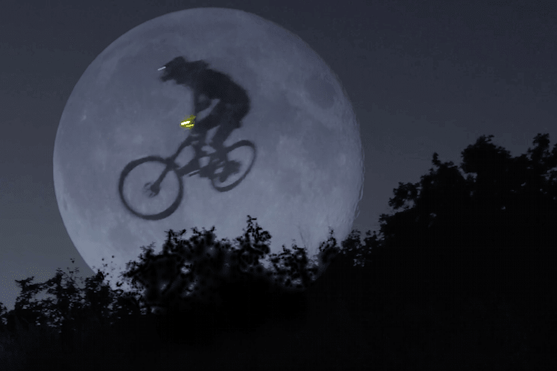 mtb night riding light setup