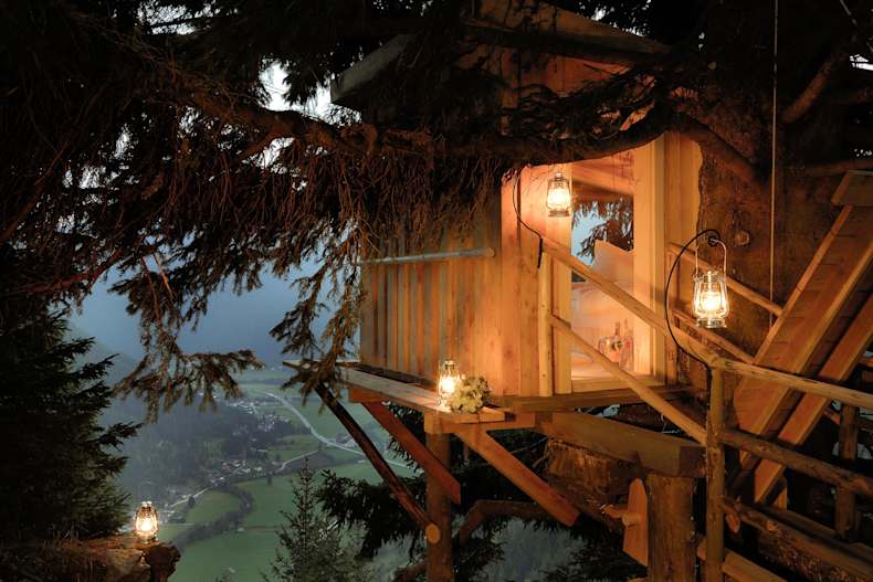 Ubernachten Im Baumhaus Sechs Hotels In Osterreich