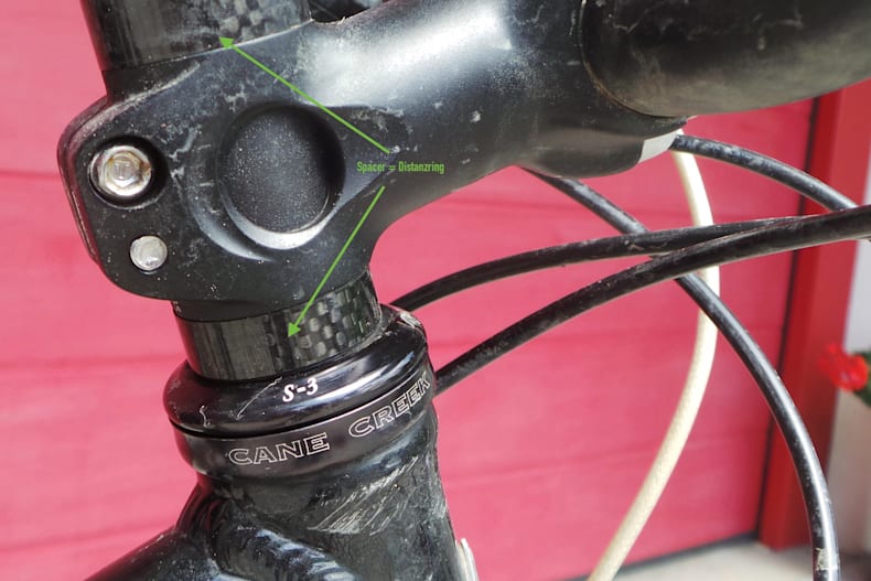satz Fahrrad Lenker Vorbau Schraube Mit Spacer Für