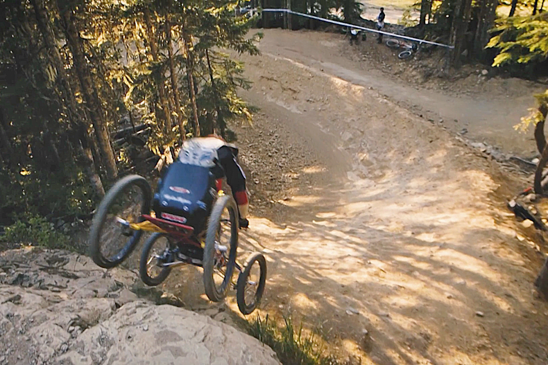 four wheeled mountain buggy