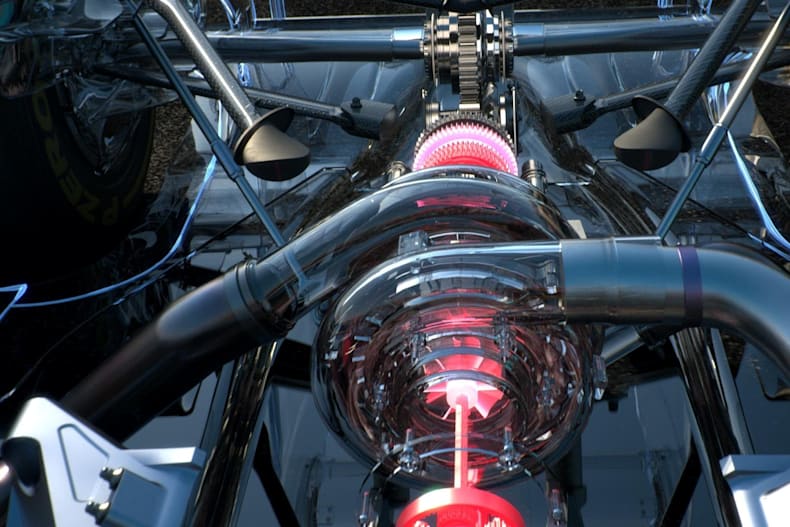 f1 turbo engine