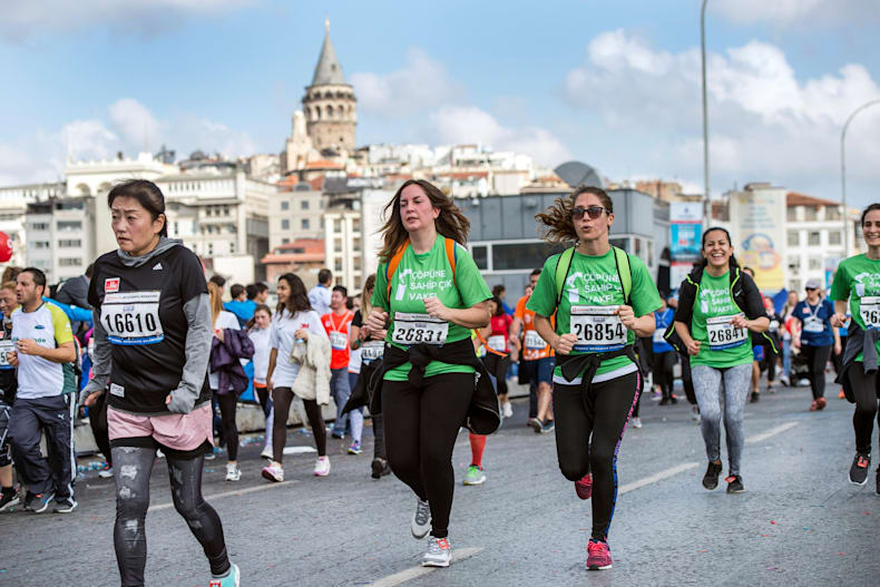 Vodafone 40 Istanbul Maratonu En Iyi Anlar