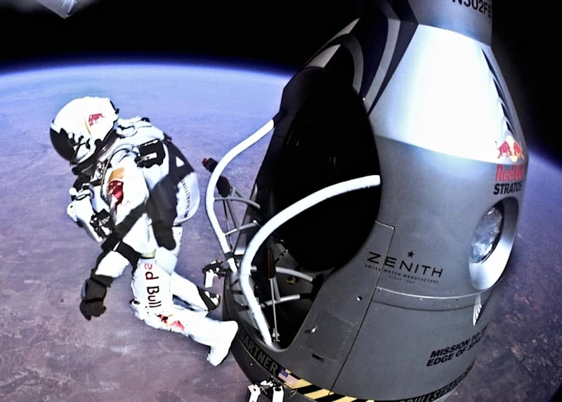 Red Bull Stratos Mission facts figures and video