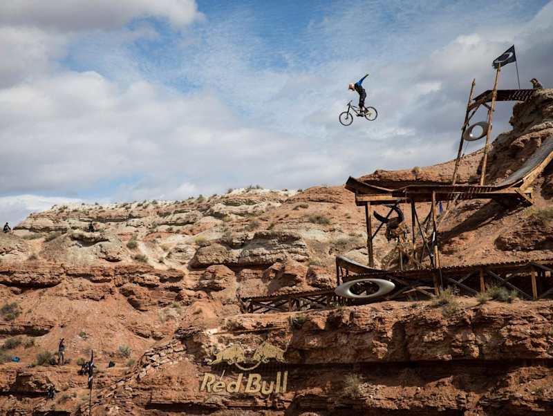 Best Photos from 2001 Red Bull Rampage