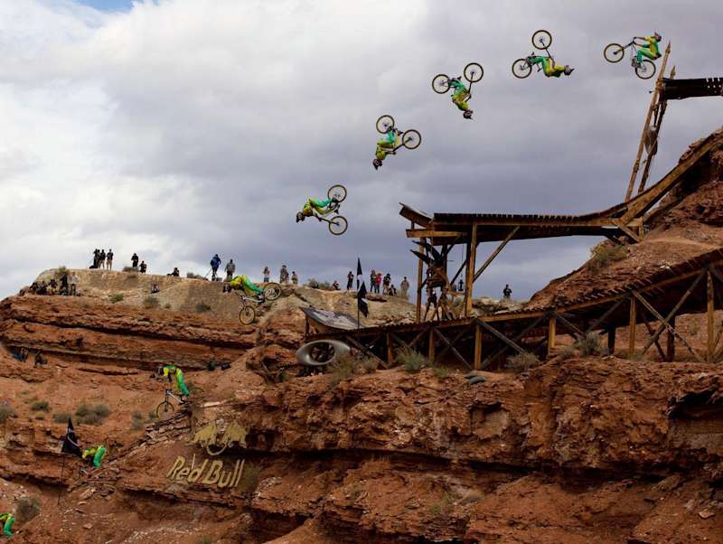 Biggest Attempted Frontflip in Mountain Bike History