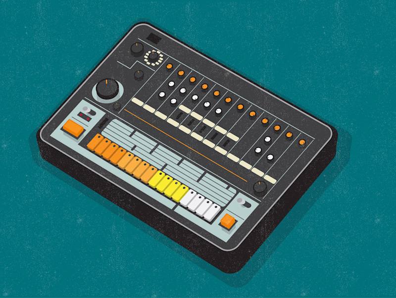 Tr 808 drum machine on sale