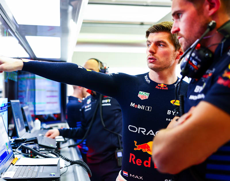 The Oracle Red Bull Racing Paddock
