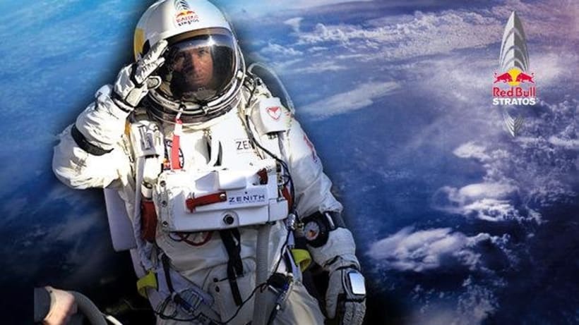 人類の歴史に新たな一歩が刻まれるred Bull Stratosが成功
