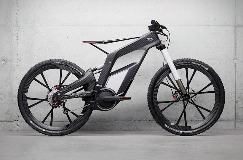las bicicletas del futuro Audi Ebike cyclotron