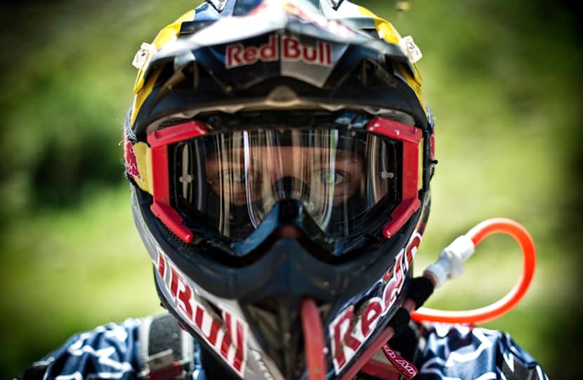Win a signed Kini helmet from Erzberg