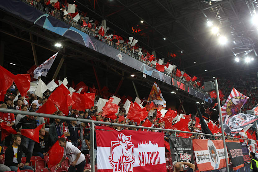 Champions League Fc Red Bull Salzburg Zerlegt Krc Genk