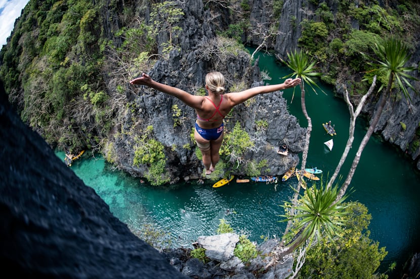 Red Bull Cliff Diving Equality And Female Empowerment