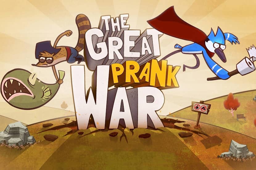 Cartoon Network Brasil: Novo Jogo de Apenas um Show 'A Grande Guerra de  Pegadinhas