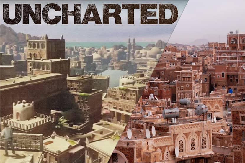 Uncharted 3: Chapter 9- The Middle Way Pt. 1 Walkthrough 