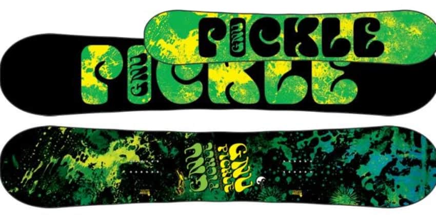 可愛いクリスマスツリーやギフトが！ Gnu Tuesday: Tech Snowboards Pickle Park スノーボード
