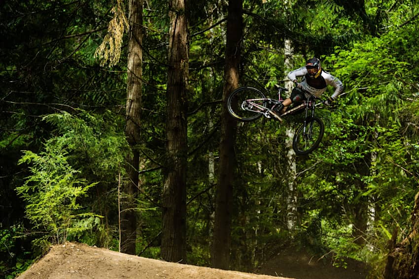 MTB Photo Essay Inside Coast Gravity Park in Canada