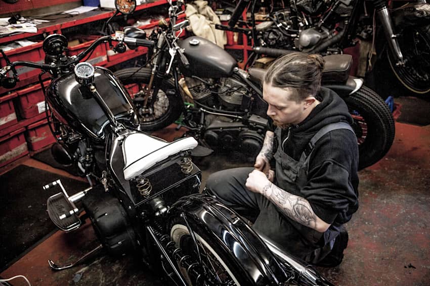 Motorbike makers store