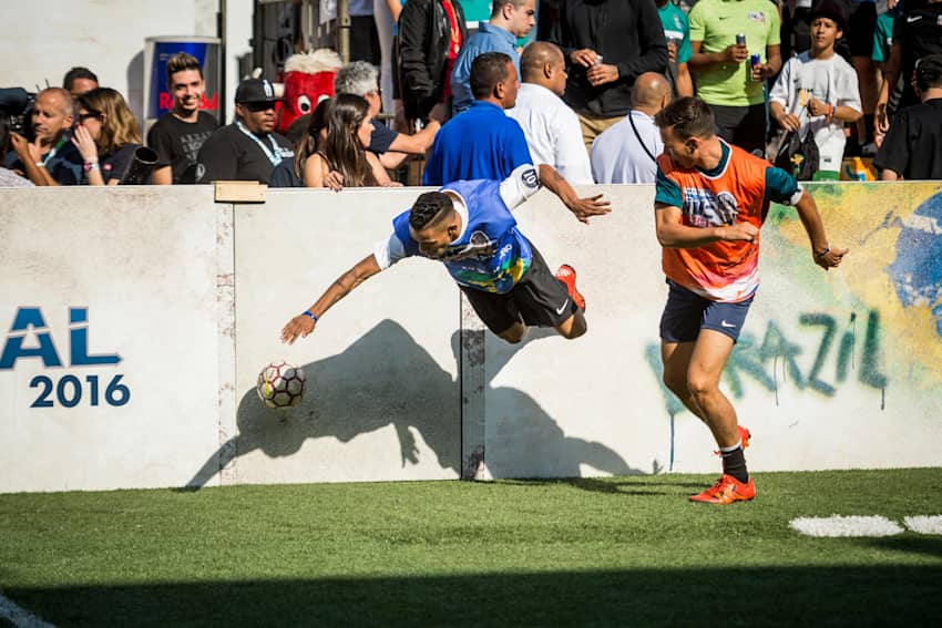 Neymar Jr 5 a side soccer event report Red Bull