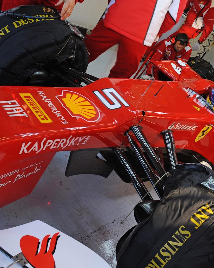 The Cars Of F1 2012