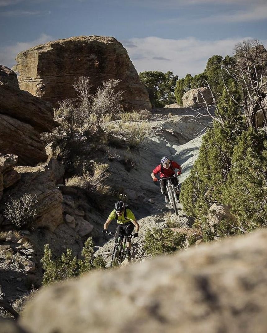 the whole enchilada bike trail