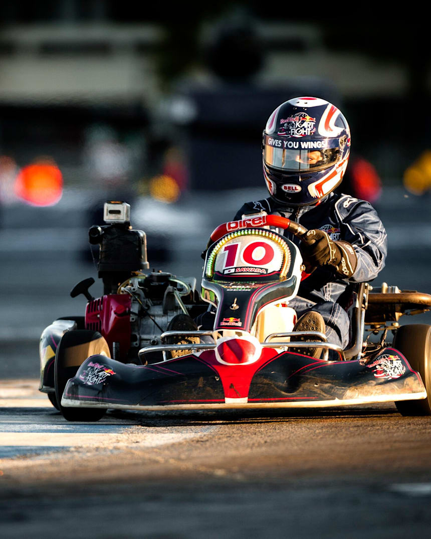 red bull go kart racing