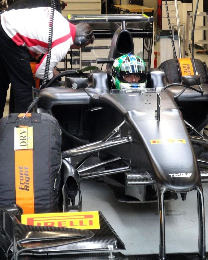 Video Driver Eye View Of Onboard An F1 Car